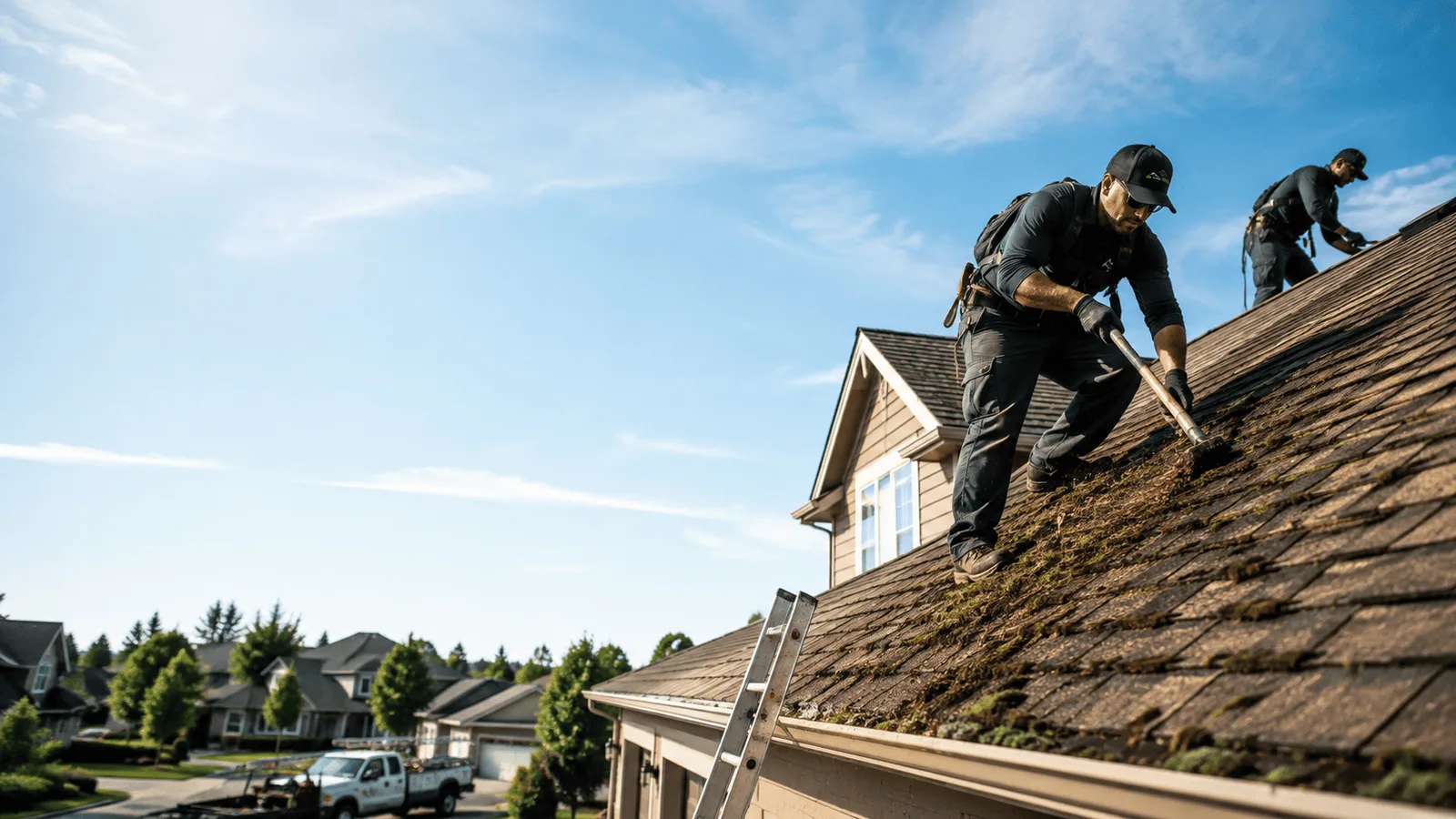 Roof Moss Removal in Farlington, KS near me